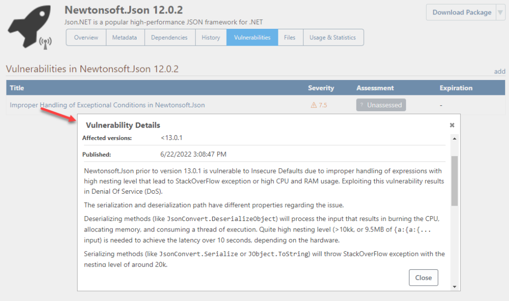 ProGet Vulnerability Central (PGVC)